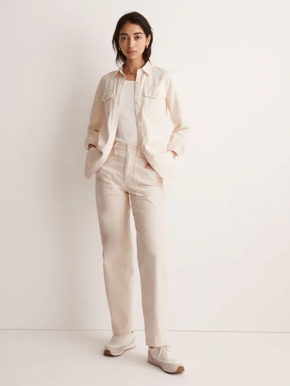 Madewell The Perfect Vintage Wide-Leg Pant: Utility Edition